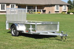 5' x 10' Enbeck Single Axle Aluminum Utility Trailer Aluminum Rims Speedway Trailers Guelph Cambridge Kitchener Ontario Canada