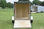 5' x 10' Rhino Single Axle Galvanized Enclosed Cargo Trailer Charcoal Speedway Trailers Guelph Cambridge Kitchener Ontario Canada
