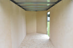 5' x 10' Rhino Single Axle Galvanized Enclosed Cargo Trailer White Speedway Trailers Guelph Cambridge Kitchener Ontario Canada