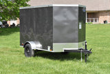 5' x 8' Continental Cargo V-Series Single Axle Steel Enclosed Cargo Trailer Speedway Trailers Guelph Cambridge Kitchener Ontario Canada