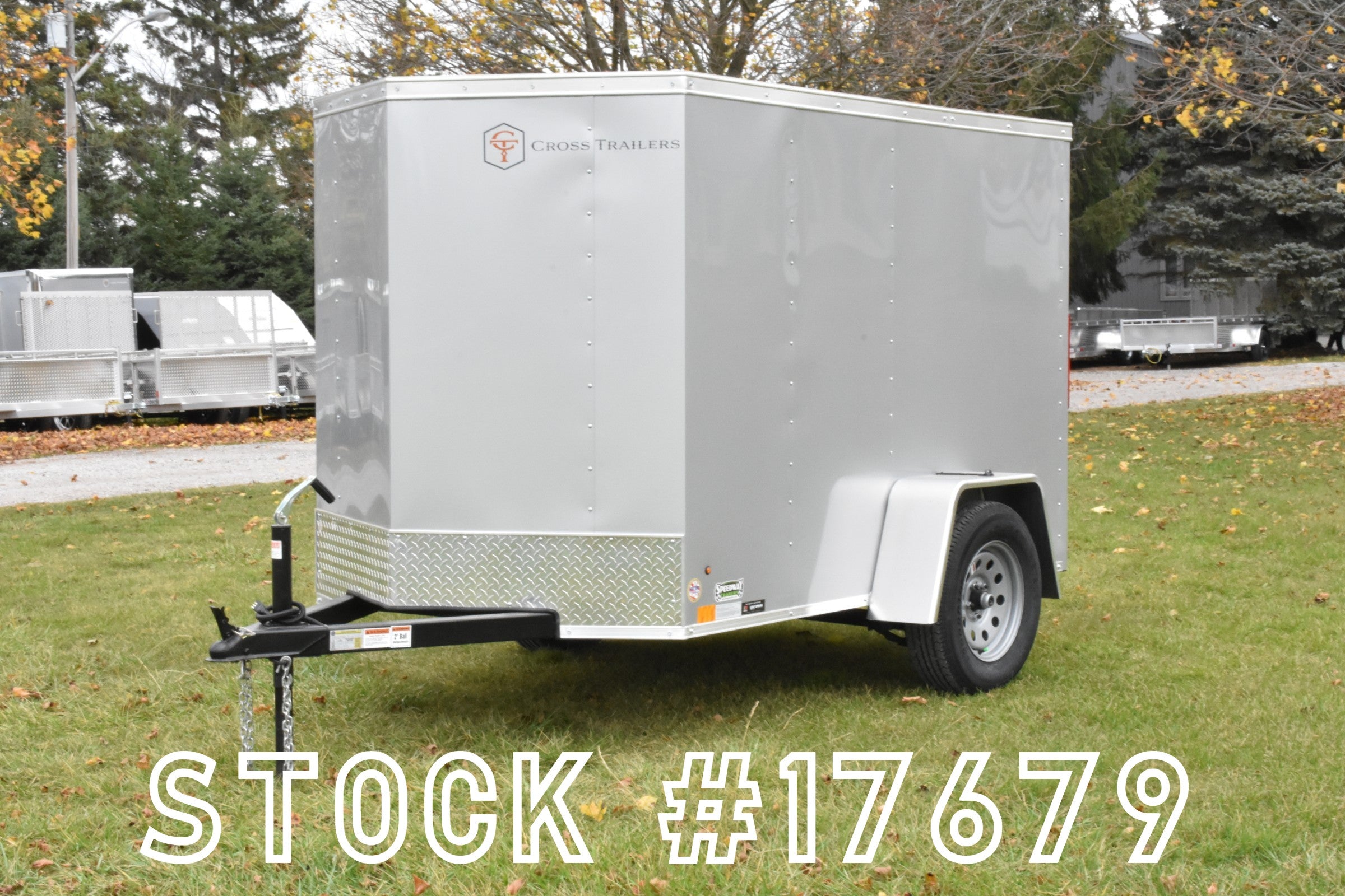 5' x 8' Cross Beta Series Single Axle Enclosed Cargo Trailer Speedway Trailers Guelph Cambridge Kitchener Ontario Canada