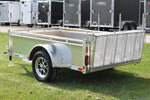 5' x 8' Enbeck Single Axle Aluminum Utility Trailer w/ Aluminum Rims (2025)