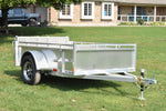 5' x 8' Enbeck Single Axle Aluminum Utility Trailer w/ Aluminum Rims (2025)