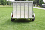 5' x 8' Enbeck Single Axle Aluminum Utility Trailer Aluminum Rims Speedway Trailers Guelph Cambridge Kitchener Ontario Canada
