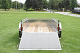 5' x 8' Enbeck Single Axle Aluminum Utility Trailer Aluminum Rims Speedway Trailers Guelph Cambridge Kitchener Ontario Canada