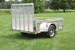 5' x 8' Enbeck Single Axle Aluminum Utility Trailer Aluminum Rims Speedway Trailers Guelph Cambridge Kitchener Ontario Canada