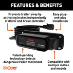 Curt True Course Advanced Bluetooth® Trailer Sway Control System