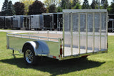 6' x 10' Enbeck Single Axle Aluminum Utility Trailer w/ Aluminum Rims  (2026)