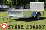 6' x 10' Enbeck Single Axle Aluminum Utility Trailer Aluminum Rims Speedway Trailers Guelph Cambridge Kitchener Ontario Canada 