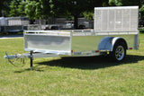 6' x 10' Enbeck Single Axle Aluminum Utility Trailer Aluminum Rims Speedway Trailers Guelph Cambridge Kitchener Ontario Canada 