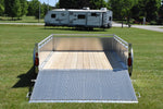 6' x 10' Enbeck Single Axle Aluminum Utility Trailer Aluminum Rims Speedway Trailers Guelph Cambridge Kitchener Ontario Canada 