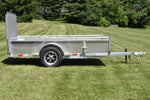 6' x 10' Enbeck Single Axle Aluminum Utility Trailer Aluminum Rims Speedway Trailers Guelph Cambridge Kitchener Ontario Canada 