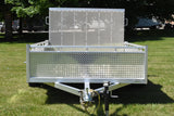 6' x 10' Enbeck Single Axle Aluminum Utility Trailer w/ Aluminum Rims Speedway Trailers Guelph Cambridge Kitchener Ontario Canada