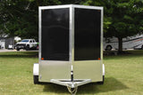 6' x 10' Enbeck Single Axle Enclosed Aluminum Cargo Trailer w/ Double Doors Speedway Trailers Guelph Cambridge Kitchener Ontario Canada