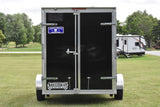 6' x 10' Enbeck Single Axle Enclosed Aluminum Cargo Trailer w/ Double Doors Speedway Trailers Guelph Cambridge Kitchener Ontario Canada