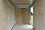 6' x 10' Enbeck Single Axle Enclosed Aluminum Cargo Trailer w/ Double Doors Speedway Trailers Guelph Cambridge Kitchener Ontario Canada