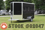 6' x 10' Enbeck Single Axle Enclosed Aluminum Cargo Trailer w/ Double Doors Speedway Trailers Guelph Cambridge Kitchener Ontario Canada