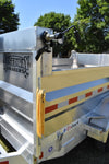 6' x 10' Enbeck Tandem Axle 5 Ton Aluminum Dump Trailer w/ Aluminum Rims Speedway Trailers Guelph Cambridge Kitchener Ontario Canada