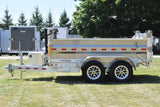 6' x 10' Enbeck Tandem Axle 5 Ton Aluminum Dump Trailer w/ Aluminum Rims Speedway Trailers Guelph Cambridge Kitchener Ontario Canada