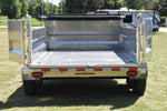 6' x 10' Enbeck Tandem Axle 5 Ton Aluminum Dump Trailer w/ Aluminum Rims Speedway Trailers Guelph Cambridge Kitchener Ontario Canada