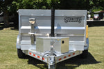 6' x 10' Enbeck Tandem Axle 5 Ton Aluminum Dump Trailer w/ Aluminum Rims Speedway Trailers Guelph Cambridge Kitchener Ontario Canada