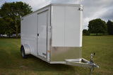 6' x 12' Alcom Express Single Axle Enclosed Cargo Trailer Speedway Trailers Guelph Cambridge Kitchener Ontario Canada