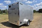 6' x 12' Alcom Express Single Axle Enclosed Cargo Trailer Speedway Trailers Guelph Cambridge Kitchener Ontario Canada