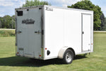 6' x 12' Alcom Express Single Axle Enclosed Cargo Trailer Speedway Trailers Guelph Cambridge Kitchener Ontario Canada