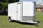 6' x 12' Alcom Express Single Axle Enclosed Cargo Trailer Speedway Trailers Guelph Cambridge Kitchener Ontario Canada