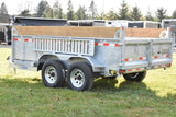 6' x 12' Bearco Galvanized Tandem Axle Hydraulic Dump Trailer w/ 5 Ton Capacity Speedway Trailers Guelph Cambridge Kitchener Ontario Canada