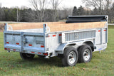 6' x 12' Bearco Galvanized Tandem Axle Hydraulic Dump Trailer w/ 5 Ton Capacity Speedway Trailers Guelph Cambridge Kitchener Ontario Canada