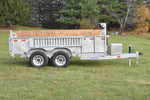 6' x 12' Bearco Galvanized Tandem Axle Hydraulic Dump Trailer w/ 5 Ton Capacity Speedway Trailers Guelph Cambridge Kitchener Ontario Canada