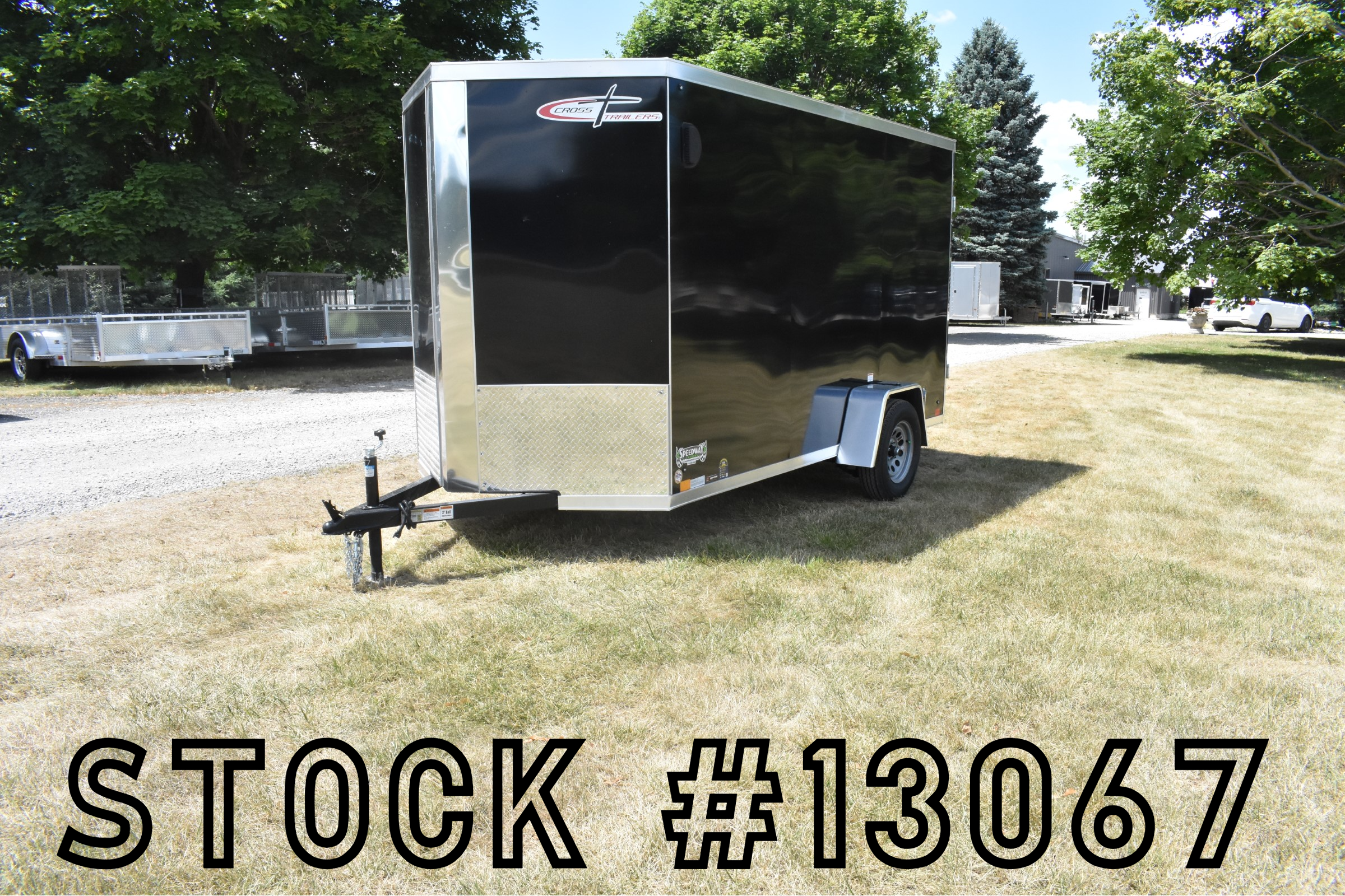 6' x 12' Cross Alpha Series Single Axle Enclosed Cargo Trailer Speedway Trailers Guelph Cambridge Kitchener Ontario Canada