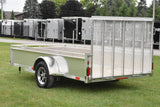 6' x 12' Enbeck Single Axle Aluminum Utility Trailer w/ Aluminum Rims Speedway Trailers Guelph Cambridge Kitchener Ontario Canada