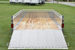 6' x 12' Enbeck Single Axle Aluminum Utility Trailer w/ Aluminum Rims Speedway Trailers Guelph Cambridge Kitchener Ontario Canada