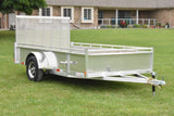 6' x 12' Enbeck Single Axle Aluminum Utility Trailer Aluminum Rims Speedway Trailers Guelph Cambridge Kitchener Ontario Canada