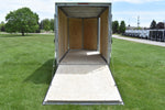 6' x 12' Enbeck Single Axle Enclosed Aluminum Cargo Trailer Speedway Trailers Guelph Cambridge Kitchener Ontario Canada