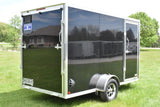 6' x 12' Enbeck Single Axle Enclosed Aluminum Cargo Trailer Speedway Trailers Guelph Cambridge Kitchener Ontario Canada