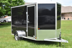 6' x 12' Enbeck Single Axle Enclosed Aluminum Cargo Trailer Speedway Trailers Guelph Cambridge Kitchener Ontario Canada