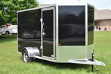 6' x 12' Enbeck Single Axle Enclosed Aluminum Cargo Trailer Speedway Trailers Guelph Cambridge Kitchener Ontario Canada