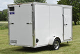 6' x 12' Enbeck Single Axle Enclosed Aluminum Cargo Trailer Speedway Trailers Guelph Cambridge Kitchener Ontario Canada