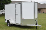 6' x 12' Enbeck Single Axle Enclosed Aluminum Cargo Trailer Speedway Trailers Guelph Cambridge Kitchener Ontario Canada