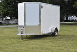 6' x 12' Enbeck Single Axle Enclosed Aluminum Cargo Trailer Speedway Trailers Guelph Cambridge Kitchener Ontario Canada