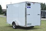 6' x 12' Enbeck Single Axle Enclosed Aluminum Cargo Trailer Speedway Trailers Guelph Cambridge Kitchener Ontario Canada