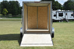 6' x 12' Enbeck Single Axle Enclosed Aluminum Cargo Trailer Speedway Trailers Guelph Cambridge Kitchener Ontario Canada
