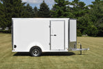 6' x 12' Enbeck Single Axle Enclosed Aluminum Cargo Trailer Speedway Trailers Guelph Cambridge Kitchener Ontario Canada