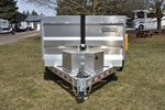 6' x 12' Enbeck 5 Ton Tandem Axle Aluminum Dump Trailer w/ Aluminum Rims Speedway Trailers Guelph Cambridge Kitchener Ontario Canada