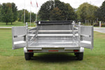 6' x 12' Enbeck 5 Ton Tandem Axle Aluminum Dump Trailer w/ Aluminum Rims Speedway Trailers Guelph Cambridge Kitchener Ontario Canada