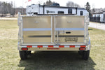 6' x 12' Enbeck 5 Ton Tandem Axle Aluminum Dump Trailer w/ Aluminum Rims Speedway Trailers Guelph Cambridge Kitchener Ontario Canada