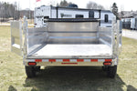6' x 12' Enbeck 5 Ton Tandem Axle Aluminum Dump Trailer w/ Aluminum Rims Speedway Trailers Guelph Cambridge Kitchener Ontario Canada
